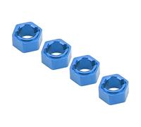 Generic Mozzi Ruota Esagonali da 7 Mm Lavorati a CNC Accoppiatore Esagonale per Auto RC in Lega di Alluminio Resistente All'usura per Auto RC FMS FCX24 1/24, Prestazioni Stabili per Hobbisti (#2)