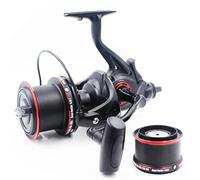 Generic Mulinello da Baitcasting, Mulinello da Pesca a Doppia Bobina 9000 + 8000 Doppio di Freno per gli Appassionati di Pesca Alla Carpa Che Prendono di Mira Pesci di Gra (Doppia Bobina 9000+8000)