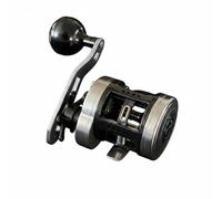 Generic Mulinello da Pesca Rotante da Barca, Mulinello Da Pesca A Tamburo In Metallo X300 Con Braccio A Manovella Singola, Manovella Destra, Forza Frenante 15kg