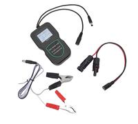 Generic Multimetro Fotovoltaico Diagnosi Rapida Tester per Pannelli Solari per Test di Tensione a Circuito Aperto, Multifunzionale per la Ricerca Solare in Fisica, Ideale per la Meteorologia (BLACK)