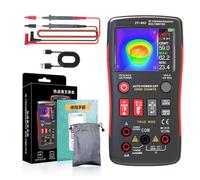 Generic Multimetro per Immagini Termiche 2 in 1 con Telecamera IR per Test Elettrici HVAC e Diagnostica Automobilistica Dispositivo Professionale Portatile (Versione standard ZT R02)