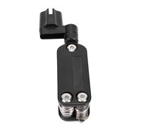 Generic Multiutensile per Chitarra, Strumento Portatile di Riparazione per Basso, Multiutensile a 13 Funzioni con Struttura Tascabile Compatta in Lega di Alluminio e Borsa di Stoccaggio, Ideale per