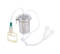 Generic Mungitrice Manuale in Acciaio Inossidabile con Controllo del Risparmio di Sforzo da 2000 Ml per L'azienda Agricola per la Produzione di Latte