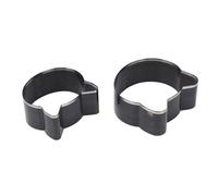 Generic Muore di Taglio in Pelle, Forme di Fustella in Pelle Cuoio in con 57x57x23mm 50x50x23 Mm in Lega di Cuoio in Taglio in in Acciaio 2 Pezzi a Forma di Gatta in Mafiosa per Artigianato