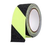 Generic Nastro Antiscivolo Luminoso, Materiale PET Autoadesivo, Striscia di, Superficie Testurizzata per Protezione, Adatto, Twill Luminoso, 5 M