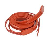 Generic Nastro di Calore per Tubi dell'Acqua, Fascia di Riscaldamento in Silicone Riscaldatore di Riscaldamento Riscaldatore, Nastro di Calore della di Acqua 75W 220 V AC 15x1000mm per