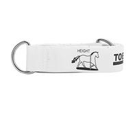 Generic Nastro per Misurare il Peso Dell'altezza del Cavallo Materiale in PVC Resistente Scala 98,4 Pollici Attrezzatura Agricola con Dati Trasparenti per Cavalieri