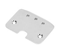 Generic Neck di Chitarra Elettrica, Bridge per Telecaster per la Piastra per Chitarra per la Scatola di Sigari a 3 Tiri per la Elettrica o la Sostituzione dei Bassi