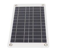 Generic Nella Ventola a Base di Energia Solare, Condizionatore d'aria Solare 8.5W 12V a Ventola con Pannello in Silicio Monocristallino con Pannello, Filo a Clamp/Holder, Caricabatterie per Auto e