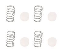 Generic Nucleo della Valvola di Ritegno a Molla Che Impedisce il Flusso del Processo, Tappo in Gomma da 10 Pezzi per Macchina Senza Olio (354)