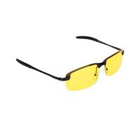 Generic Occhiali per la Visione Notturna HD Dal Design Ergonomico Occhiali da Guida Antiriflesso per Persone con Occhi Sensibili in Metallo 1