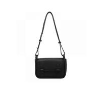 Generic One-shoulder Small Bag Women Bag Fashion Wild Wide Shoulder Retro Small Messenger Small Square Bag Tide-the Black