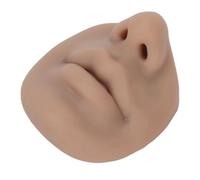 Generic Orecchie Finte, Modello Auricolare Display per Orecchini in Silicone Pratica Kit per Piercing Al Naso con Boccia Modello Naso Morbido Display per il Riutilizzabile per la Pratica del