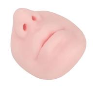 Generic Orecchie Finte, Modello Auricolare Display per Orecchini in Silicone Pratica Kit per Piercing Al Naso con Boccia Modello Naso Morbido Display per il Riutilizzabile per la Pratica del
