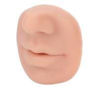 Generic Orecchie Finte, Modello Auricolare Display per Orecchini in Silicone Pratica Kit per Piercing Al Naso con Boccia Modello Naso Morbido Display per il Riutilizzabile per la Pratica del