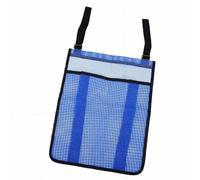 Generic Organizer per Scarpe per Trampolino Borsa Portaoggetti in Rete Resistente con Gancio Regolabile per Giocattoli e Accessori per il Divertimento Estivo in Campeggio Decorazione della Parete