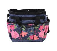 Generic Organizer Portatile per Borsa per Attrezzi da Giardinaggio Floreale Oxford per Esterni, Tasche Multiple, per Giardinieri, 600D, 13,8x6,7x11,8 Pollici