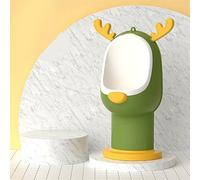 Generic Orinatoio da Allenamento Regolabile in Piedi per WC per Bambini per Ragazzo Orinatoio per Bambini Montato a Parete Divertente e Facile da Pulire per pipì (GREEN)