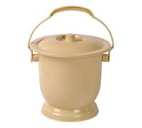 Generic Orinatoio da comodino coperto con manico, secchio per pipì, sputacchiera con coperchio, vaso per orinatoio e bambini, CaffÈ