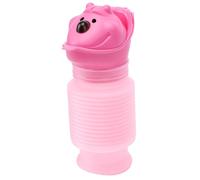 Generic Orinatoio Portatile per Auto per Bambini, Bottiglia per pipì da Viaggio Leggera e Compatta per Viaggi su Strada Ed Emergenze, Materiale in Polipropilene Riutilizzabile (PINK)