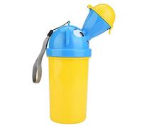 Generic Orinatoio Portatile Vasino Riutilizzabile WC di Emergenza a Prova di Perdite per Bambini in Viaggio in Auto da Campeggio ABS di Alta qualità Giallo 18,5x8,5x8,5 Cm (Stile principe)