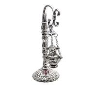 Generic Ornato Cattolica Chiesa Appeso Incensiere, Carbone di Legna Bruciatore di Incenso, Bruciatore di Incenso Turibolo con Catene-Grande per Lo Yoga, Spa - S