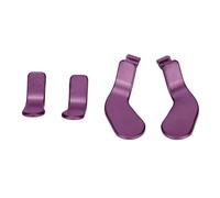Generic Paddle in Metallo per Controller One Serie 2 Paddle Intercambiabili in Acciaio Inossidabile Dal Nuovo Look per Prestazioni di Gioco Migliorate 4 Pezzi (PURPLE)