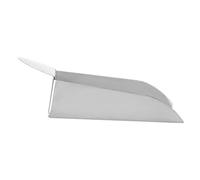 Generic Pala per Gioielli per Diamanti e Pietre Preziose Pratica Paletta in Acciaio con Manico a Piastra per Arte e Design 2,95x2,36 Pollici