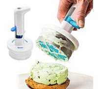 Generic Pala sandwich-maker EIS, accessori for gelato a controllo con una sola mano, strumento di stampa del sorbetto gelato for negozio di cucina e dessert, for preparare hamburger, facile da pulire