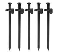 Generic Pali della Tenda, Pali della Tenda in Metallo in Metallo con Zinco Rivestito in Acciaio da 5% per (20 cm)