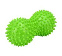Generic Palla da Massaggio Appuntita in PVC per Alleviare il Dolore e Rilasciare la Tensione Muscolare Nello Yoga Fitness, Giallo/viola/verde, 150x70 Mm, 1 unità (GREEN)