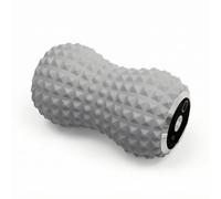 Generic Palla Massaggio Elettrica Rullo Fasciale a Doppia Sfera con Cinghie Silicone Testurizzato Cinque Intensità Rilascio Miofasciale Profondo su Schiena