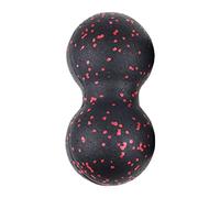 Generic Pallina Da Massaggio Alle Arachidi - Doppie Palline per Il Rilascio Miofasciale E I Tessuti Profondi, Rosso