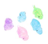 Generic Palline Antistress Elastiche Multifunzionali da 5 Pezzi, Giocattoli Durevoli per Alleviare la Pressione dei Dinosauri per Uso Domestico e in Ufficio, Materiale TPR
