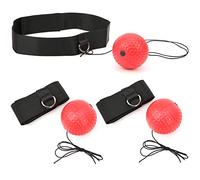 Generic Palline da Rimbalzo per Kickboxing Montate Sulla Testa da 3 Pezzi per L'allenamento della Coordinazione Occhio-mano