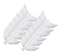 Generic Palloncini Matrimonio Facili da Decorare e Scrivere in Film di Poliestere 12 Pezzi Bianco a Forma di Colomba per Cerimonie e Feste di Compleanno