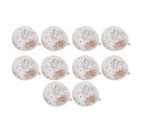 Generic Palloncino in Lattice Coriandoli Trasparenti con Parole di Buon Compleanno per Decorare la Festa di Compleanno di Matrimonio, Palloncini con Paillettes da 10 Pezzi da 12 Pollici per Centri