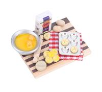 Generic Pane per Casa delle Bambole in Miniatura, Ornamento da Forno in Scala 1/12 Squisito Modello di Mini Statua per Cibo per Decorazioni per Casa delle Bambole