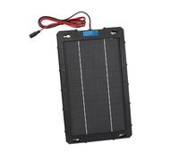 Generic Pannello di Ricarica Solare Portatile, Pannello di Ricarica Solare in Plastica Professionale Silicone Ecologico Ecologico Monocristallino 15W 18V per Campeggio