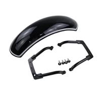 Generic Parafango Parafango Anteriore Bobber Parafango Ruota Anteriore Parafango Frontale Installazione Semplice con Viteria Inclusa in E Metallo Adatto a, color to 1