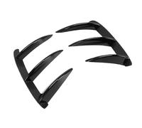 Generic Paraurti Posteriore Nero Lucido Adatto per Spoiler di Ventilazione Fine Engineering per W176 A200 A250 A260 Adatto per MG 2013-2018, 2 X Paraurti Posteriore Adatti per Spoiler di