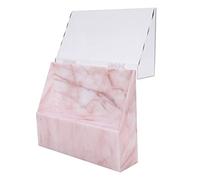 Generic Parente Cordeving, Mazzo di Polvere Trasparente Acrilico 8 Slot Slot Slip (marmo rosa)