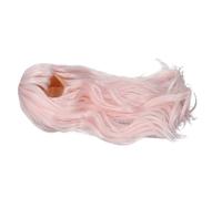 Generic Parrucca Lunga per Bambola Riccia in Morbido Peluche di Seta Alta Temperatura per Circonferenza della Testa della Bambola di 35-39 Cm Sensazione Confortevole per la versatilità dello Styling