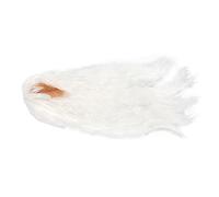 Generic Parrucca per Bambola Ondulata Lunga Fai-da-te Sostituzione Premium del Filo Ad Alta Temperatura per Capelli di Bambola da 8,3-9,4 Pollici (Luna Bianca)
