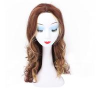 generic Parrucca Riccia Lunga Ricci di Seta Ad Alta Temperatura Marrone a Bionda Ombre Facile Premurosa Donna Wig Parrucca per la Vita Quotidiana del Cosplay di Festa