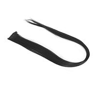 Generic Parrucchino Dritto Estensioni per Capelli Dai Colori Brillanti Clamp/Holder per Parrucchino per Uso Quotidiano e Cosplay Capelli Sintetici Ad Alta Temperatura 21,7 Pollici per Donna (BLACK)