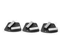 Generic Pattini Diamantati, Design Trapezoidale, Taglio Aggressivo del Cemento, per Smerigliatrici Professionali, 3 Pezzi