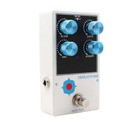 Generic Pedale Multi-Effetti Basso, Portatile Auto Wah True Bypass con 4 Pulsanti Effetti Dinamici per Chitarra Basso