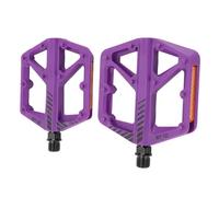 Generic Pedali per Bici Ad Alta Resistenza con Perni Antiscivolo per Ciclismo su Strada e Montagna Set di 2 Assi in Fibra di Nylon Resistente e Acciaio Al Boro (PURPLE)