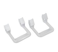 Generic Pedane Laterali a Cerchio per Camion in Alluminio Nero da 2 Pezzi per il Periodo 2002-2013 |Barre di Raccolta Antiscivolo con Montaggio Universale per Camion di Dimensioni Standard (SILVER)